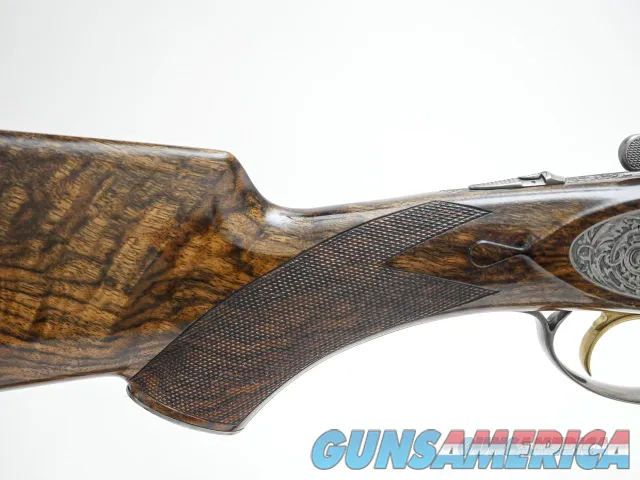 CSMC - A10, O/U Sidelock, Platinum Ornamental, 12ga. 28 Barrels with Screw-in Choke Tubes.  Img-7