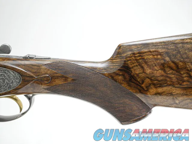 CSMC - A10, O/U Sidelock, Platinum Ornamental, 12ga. 28 Barrels with Screw-in Choke Tubes.  Img-8