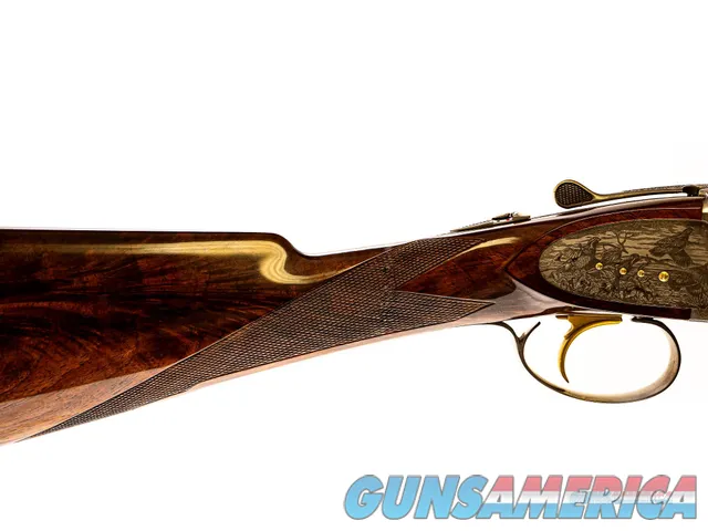 CSMC - A10, O/U Sidelock, Platinum, 28ga. 30 Barrels with Screw-in Choke Tubes. Img-7