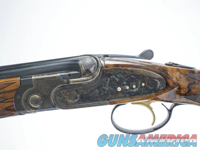 CSMC - A10, O/U Sidelock, Rose & Scroll, 20ga. 30 Barrels with Screw-in Choke Tubes. Img-2