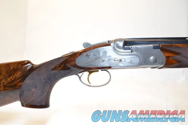 CSMC - A10, OU Sidelock, Platinum Wildfowl, 12ga. 28 Barrels. Img-7