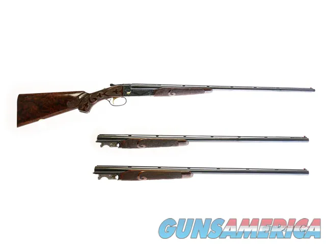 Winchester - Model 21, SxS, Grand American, Three Barrel Set. Img-11