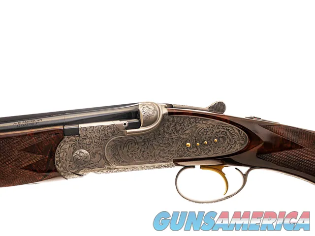 CSMC - A10, O/U Sidelock, Platinum Ornamental, 12ga. 28 Barrels with Screw-in Choke Tubes. Img-2