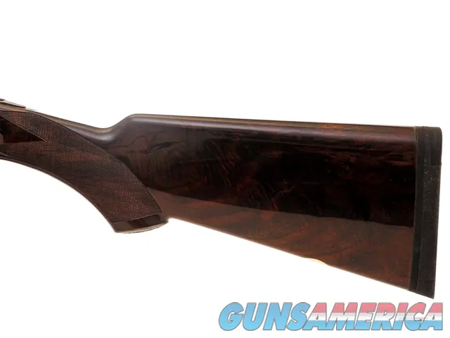 CSMC - A10, O/U Sidelock, Platinum Ornamental, 12ga. 28 Barrels with Screw-in Choke Tubes. Img-4