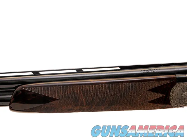 CSMC - A10, O/U Sidelock, Platinum Ornamental, 12ga. 28 Barrels with Screw-in Choke Tubes. Img-6