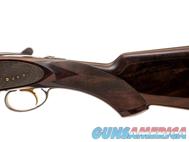 CSMC - A10, O/U Sidelock, Platinum Ornamental, 12ga. 28 Barrels with Screw-in Choke Tubes. Img-8