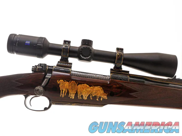 GALAZAN - Custom Bolt Action Rifle, 400 H&H Magnum. 24 Barrel. Img-1