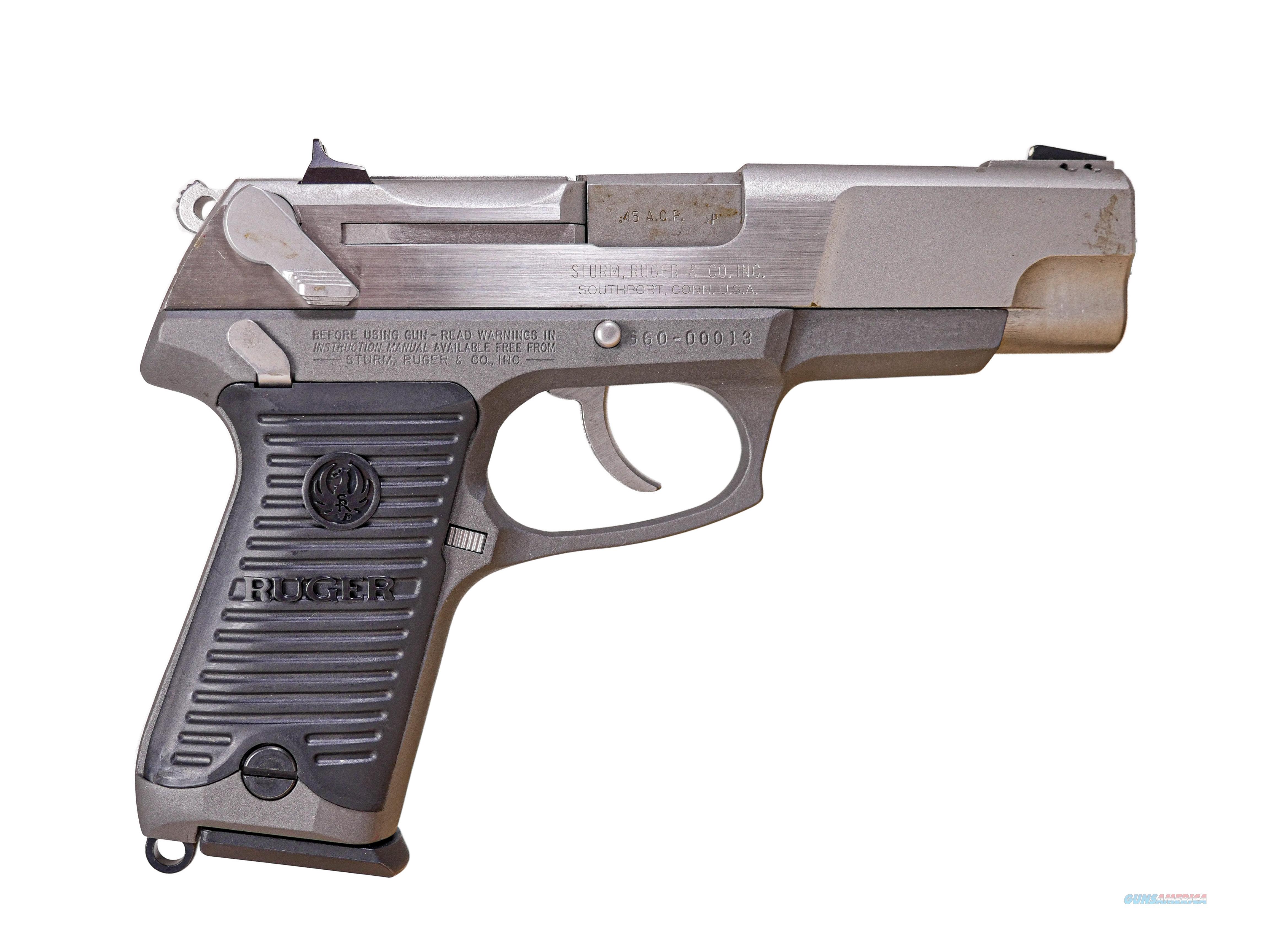 Sturm Ruger - KP90 Stainless, .45 A for sale at Gunsamerica.com 