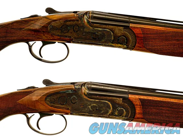 B. Rizzini - Artemis SA, Exceptionally Rare Specialty Built Small Frame, Matched Set, 28ga. 28 Barrels with Screw-in Choke Tubes.  Img-1