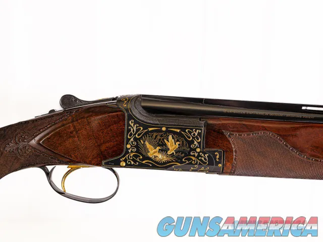Browning - Superposed Exhibition, 12ga. Two Barrel Set, 28" M/F & 26 ¼" SK/SK. #27164