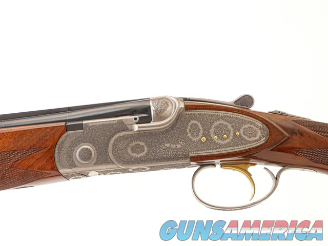 CSMC - A10, O/U Sidelock, Rose & Scroll, 28ga. 28 Barrels with Screw-in Choke Tubes. Img-2