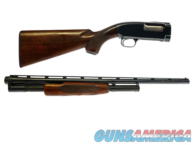 Winchester - Model 12, Deluxe, Pump Action, RARE 28ga. 26 Vent Rib Barrels Choked SKEET.  Img-2