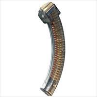 Pro Mag Ruger 10/22 .22 LR Magazine 32Rd Polymer Smoke STEEL FEEDLIPS