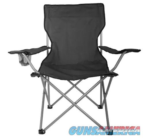 World Famous Sports High Back Folding Chair QAC-HB-BLACK