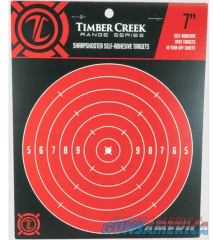 Timber Creek SharpShooter Self-Adhesive Targets 7"