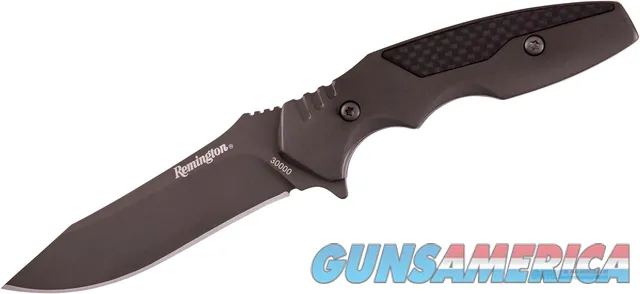 Remington Tactical Series Fixed Blade Knife 3.8" Titanium Coated Blade w/ Sheath #R30000-C