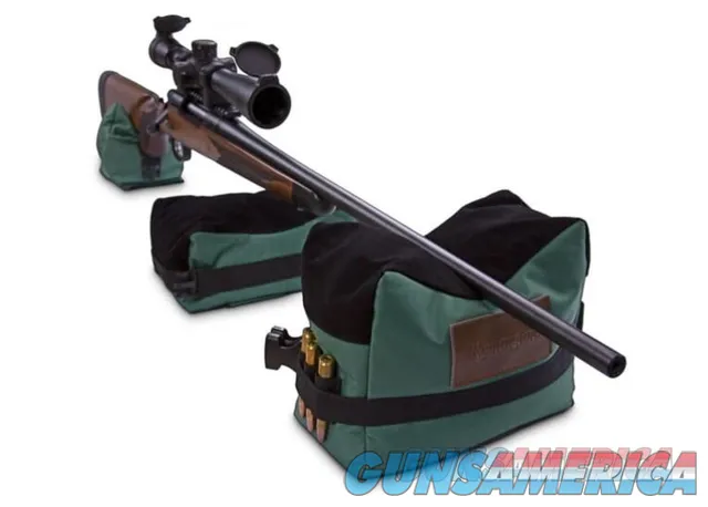 Remington Accessories 17336 Benchrest Shooting Bag Empty Green Cordura 3 Bags