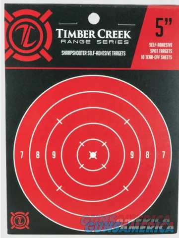 Timber Creek SharpShooter Self-Adhesive Targets 5"