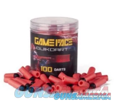 GameFace Ghost Havoc Quick Dart Red 100 Count