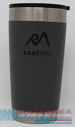 East Rim Pint Glass 17oz Gray