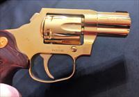 24K Custom Gold Colt King Cobra Snub Nose 2 GORGEOUS .357 ONE OF A KIND Img-5