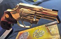24K Custom Gold Colt King Cobra Snub Nose 2 GORGEOUS .357 ONE OF A KIND Img-7