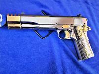 Custom Gold Plated Colt Delta Elite 10mm w/ Comp NIB Img-1