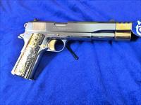 Custom Gold Plated Colt Delta Elite 10mm w/ Comp NIB Img-4