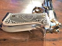 Gorgeous Beretta 92 Malcolm Customs RARE 24k Plated Bright Stainless Img-5