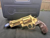 GORGEOUS Custom Smith and Wesson 500 magnum 24k GOLD PLATED Img-3