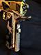 CUSTOM Colt 1911 38 Super 24k GOLD PLATED STUNNING sterling grips compensated Gringo Guns