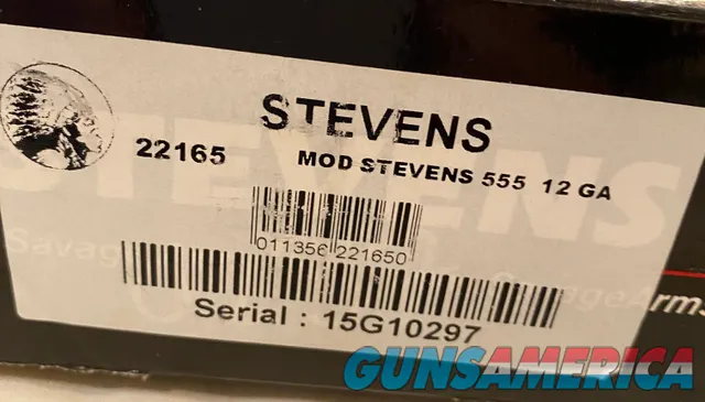 Stevens OtherStevens 555 O/A 12 ga.  Img-3