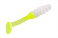 Strike King Mr. Crappie, 2" Slabalicious, Refrigerator White - MRCSLC-186