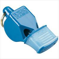Fox 40 Classic CMG Cushioned Mouth Grip Whistle, 115 dB, Blue - 9602-0500