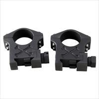 Talley 1" High Tactical Picatinny Rings - BAT10H