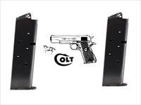 2 Pack Colt 1911 full-Size Magazines Mag 7 Round Blue Made in the USA! 