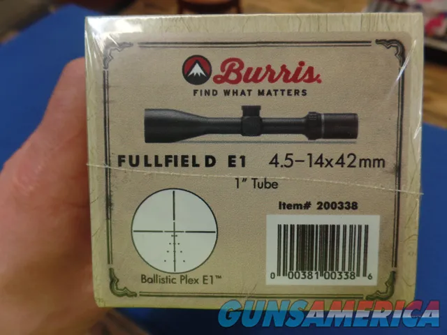 Burris Fullfield E1 4.5-14X42MM