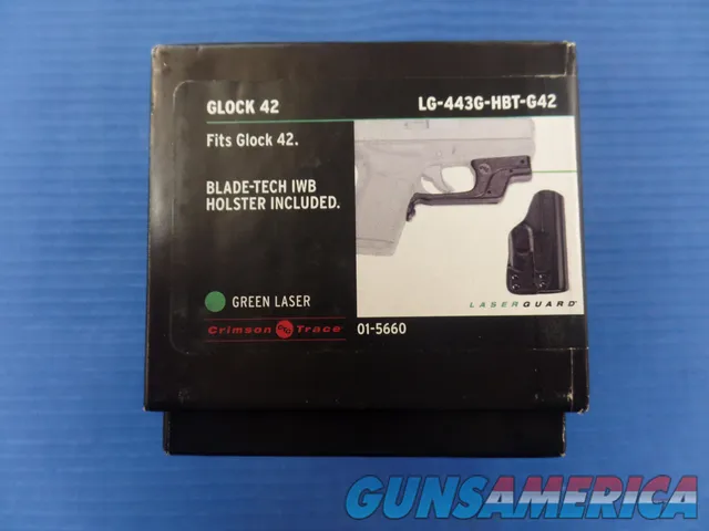 Crimson Trace Glock 42 (LG-443G-HBT-G-42)