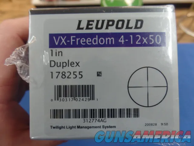 Leupold VX-Freedom 4-12X50