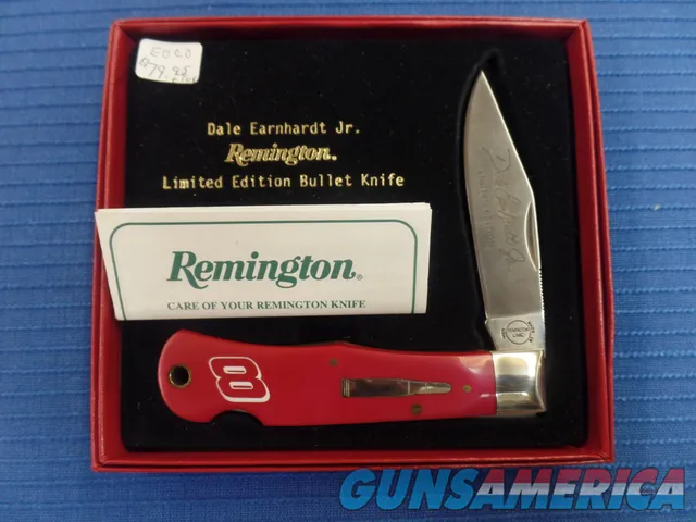 Remington USA Limited Edition Bullet Knife Dale Earnhardt Jr.