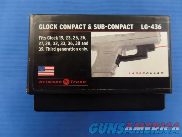 Crimson Trace for Glock Compact & Sub-Compact (LG-436)