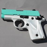 Sig Sauer P238 380ACP NS Pearl White Robins Egg Layaway NoCCFee