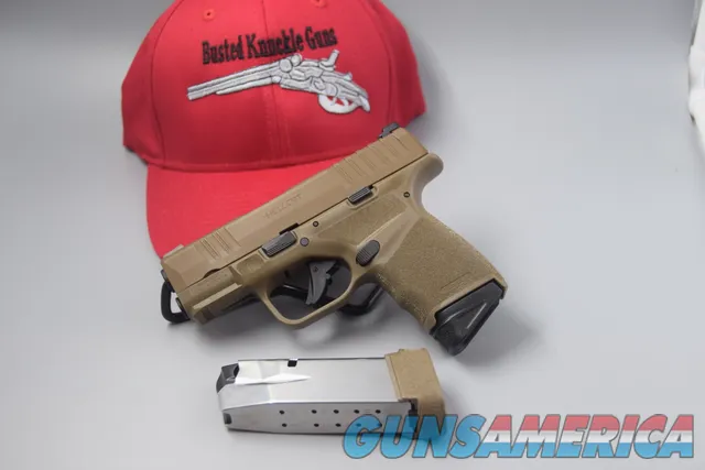 SPRINGFIELD ARMORY SUB-COMPACT "HELLCAT" 9 MM PISTOL IN FDE - REDUCED!!