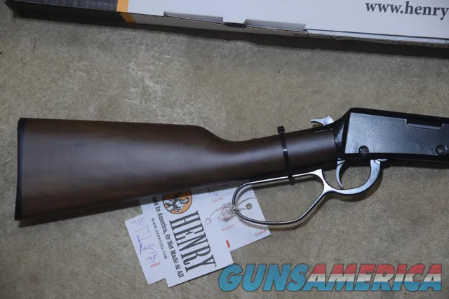 HENRY LARGE LOOP LEVER-ACTION .22 LR/S/L RIFLE W/FREE SHIPPING Img-2