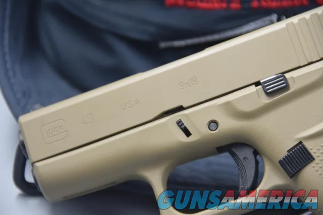 GLOCK MODEL 43 PISTOL IN 9 MM WITH FDE FINISH Img-2