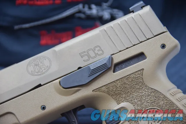 FN MODeL 503 SUB-COMPACT 9 MM PISTOL IN FDE - REDUCED Img-2