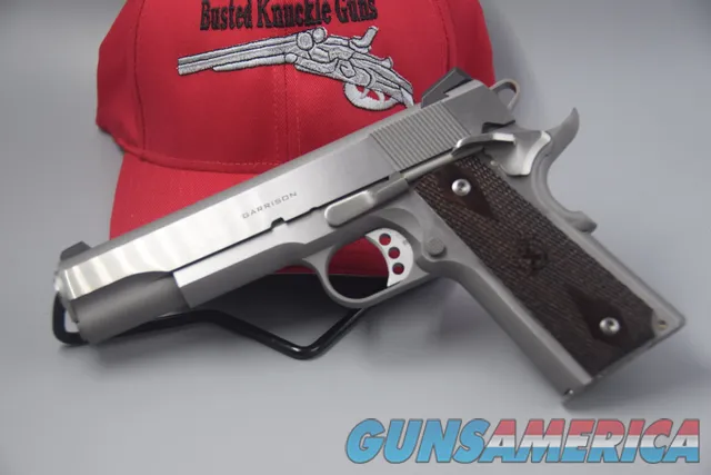 SPrINGFIELD ARMORY 1911 STAINLESS "GARRISON" IN 9MM - LOWEP PRICE!