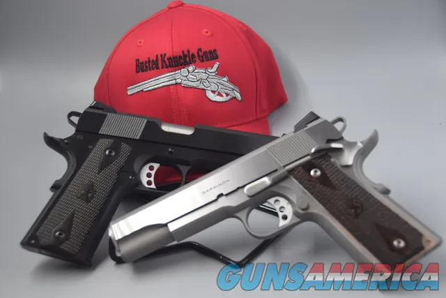 SPRINGFIELD ARMORY 1911 GARRISON PISTOLS IN 9 MM AND .45 ACP PAIR 