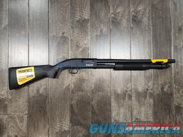 Mossberg 590S Optic Ready Pump Action 12ga 9rd 18.5" 51605