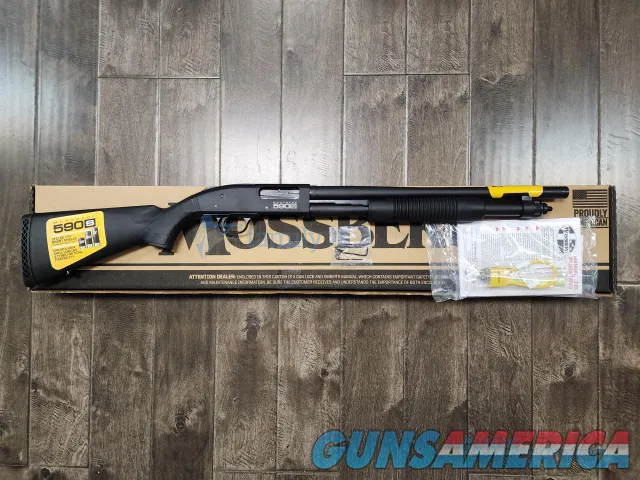 Mossberg 590S Optic Ready Pump Action 12ga 9rd 18.5" 51605